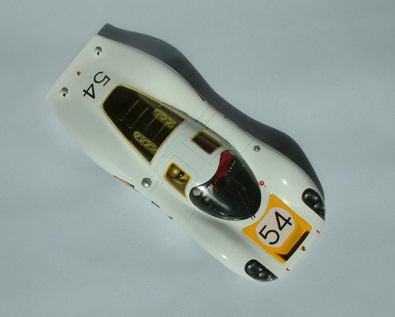 6maj08 029.JPG - Porsche 908LH 1968 Daytona winner. Modified 1/24 scale LeMans Miniatures resin kit with homemade decals.